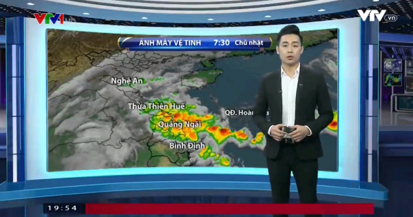 Bản tin thời tiết 19h45 - 05/11/2017
