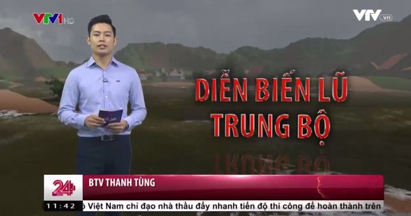 Bản tin thời tiết 11h30 - 06/11/2017