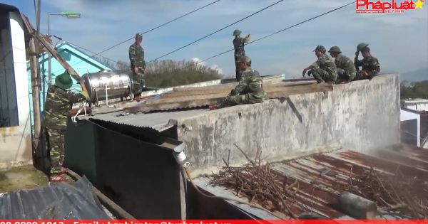 Bộ đội Biên phòng tỉnh Khánh Hòa - Đồng hành cùng ngư dân ven biển chống bão