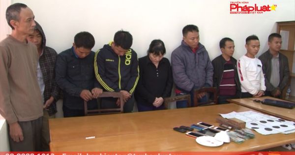 Thanh Hóa: Triệt xóa đường dây đánh bạc và cho vay nặng lãi