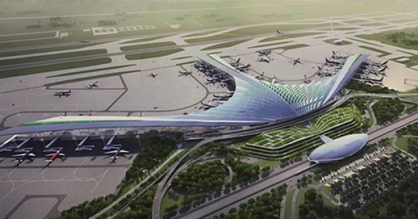 Chủ đầu tư đề xuất thiết kế lá cọ cho sân bay Long Thành