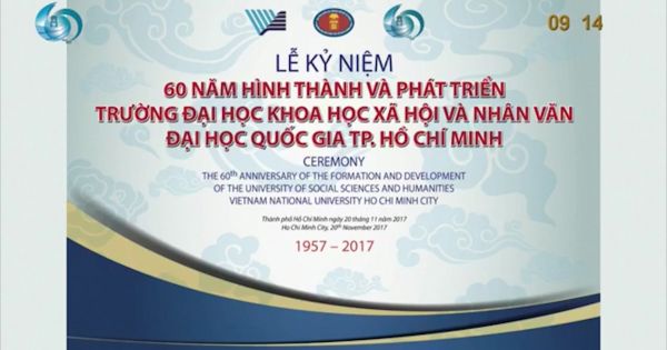 60 năm hình thành và phát triển Trường Đại học Khoa học Xã hội & Nhân văn TP HCM