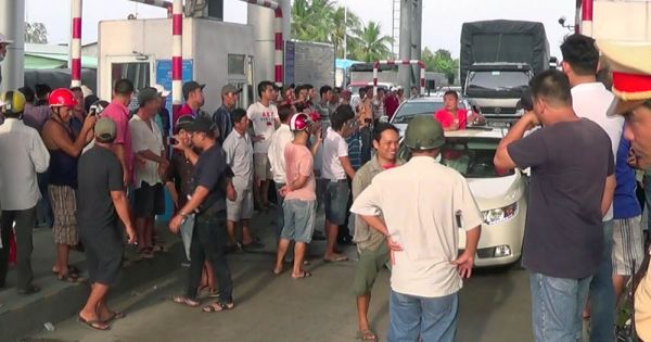 Đình chỉ vụ án chủ công ty cẩu xe ở trạm BOT Cai Lậy chém người