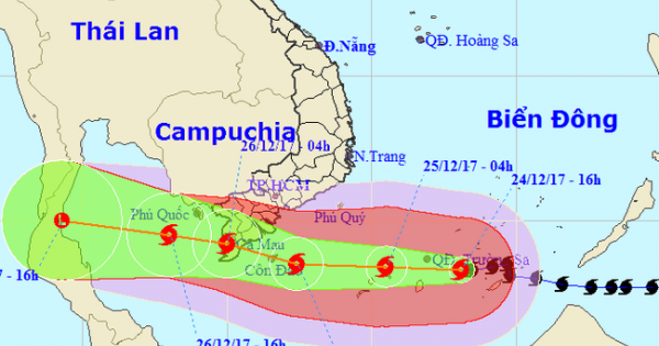 Toàn bộ học sinh, sinh viên TP HCM nghỉ học tránh bão số 16 (bão Tembin)