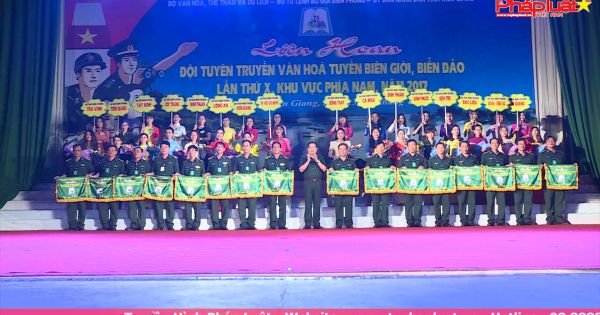 Khai mạc Liên hoan Đội Tuyên truyền Văn hóa Biên giới- Bờ biển Khu vực Phía Nam