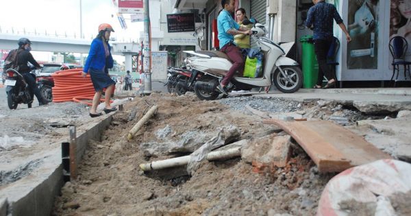 Xử phạt 22 nhà thầu đào đường cẩu thả gây cản trở giao thông