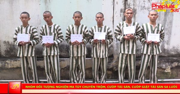 Nhóm đối tượng nghiện ma túy chuyên trộm, cướp tài sản sa lưới