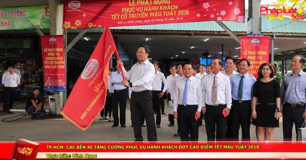 TP HCM: Các bến xe tăng cường phục vụ hành khách đợt cao điểm Tết Mậu Tuất 2018