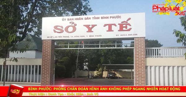 Phòng chẩn đoán hình ảnh không phép vẫn ngang nhiên hoạt động