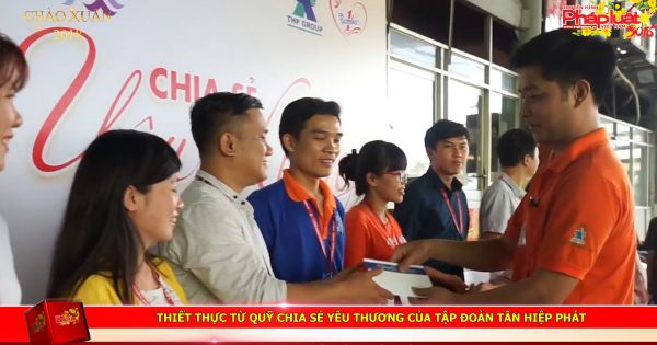 Thiết thực từ Quỹ Chia Sẻ Yêu Thương của Tập Đoàn Tân Hiệp Phát