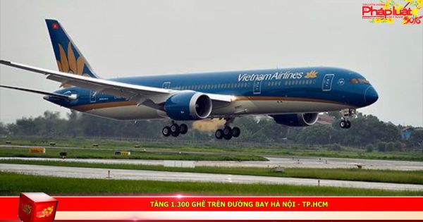 Tăng 1.300 ghế trên đường bay Hà Nội - TP.HCM