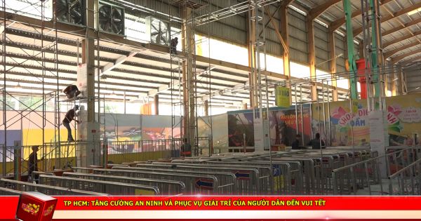 TP HCM: Tăng cường an ninh và phục vụ giải trí của người dân đến vui tết