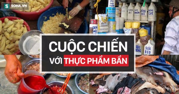 Công bố đường dây nóng tố giác “thực phẩm bẩn”