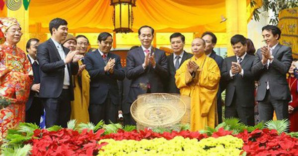 Chủ tịch nước thực hiện nghi lễ phóng sinh cầu quốc thái, dân an