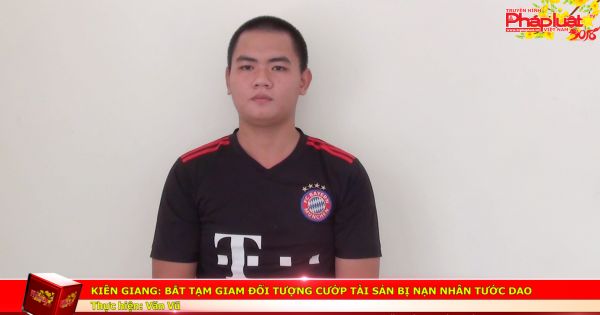 Kiên Giang: Bắt tạm giam đối tượng cướp tài sản bị nạn nhân tước dao