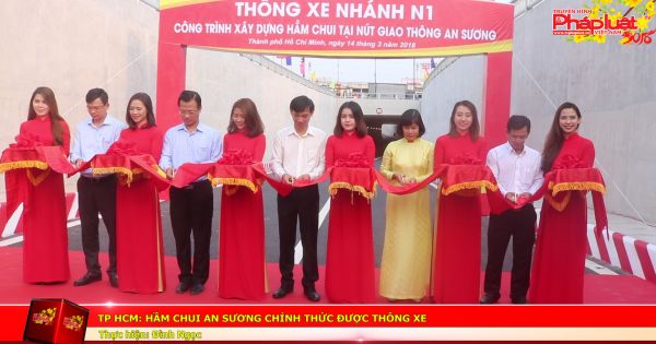 TP HCM: Hầm chui An Sương chính thức được thông xe