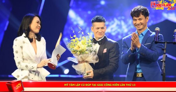 Mỹ Tâm lập cú đúp tại giải Cống hiến lần thứ 13