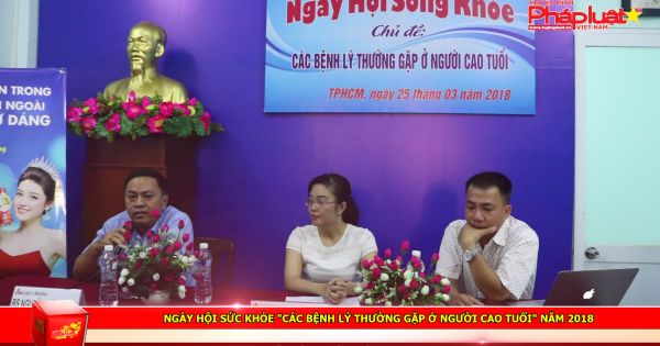 Ngày hội sức khỏe “Các bệnh lý thường gặp ở người cao tuổi” năm 2018