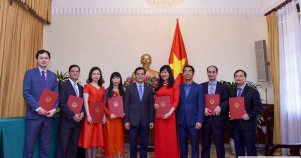 Bộ ngoại giao bổ nhiệm hàng loạt cán bộ lãnh đạo cấp Vụ