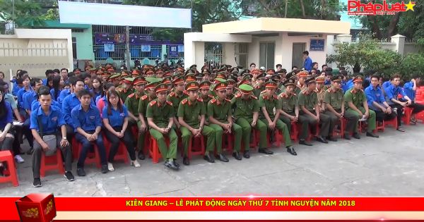 Kiên Giang: Lễ phát động ngày thứ 7 tình nguyện năm 2018