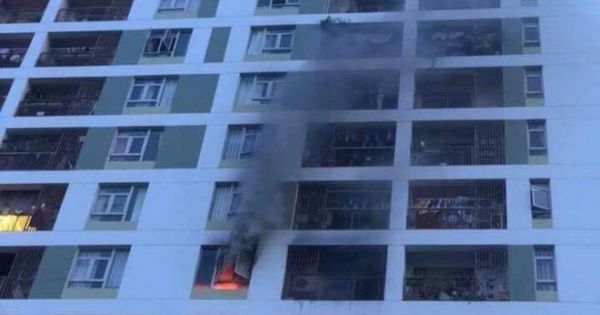 Cháy chung cư PARC Spring quận 2 do chập điện