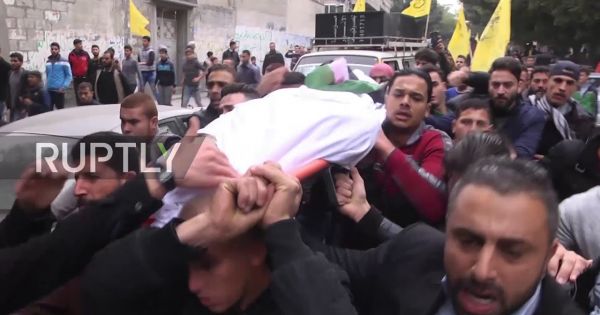 Palestin tưởng niệm nạn nhân trong xung đột biên giới với Israel