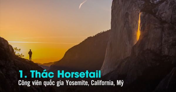 4 thác nước kỳ dị trên thế giới