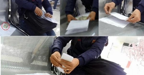 Đình chỉ cán bộ hải quan có hình ảnh nhận tiền 