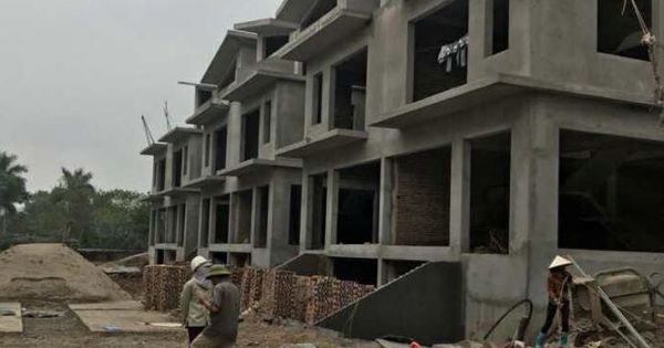 26 biệt thự “ Khủng” không phép vẫn thi công nhộn nhịp