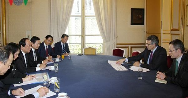 Việt Nam - Pháp đẩy mạnh hợp tác xây dựng Chính phủ điện tử