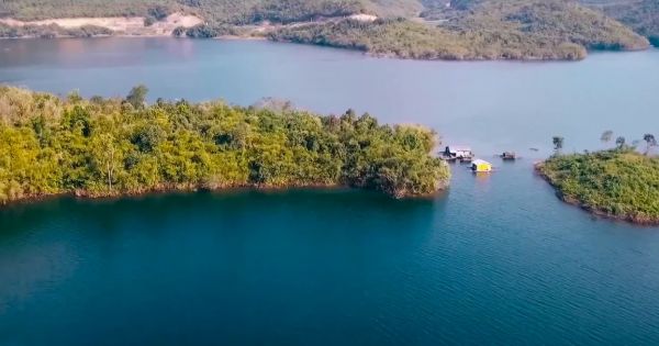 Khám phá hồ Tà Đùng từ trên cao