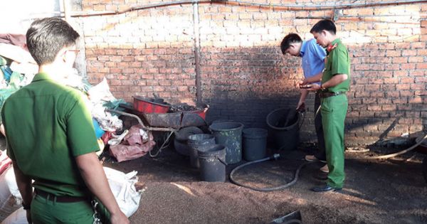 Đắk Nông: Khởi tố vụ án, tạm giữ 6 đối tượng vụ nhuộm cà phê bằng lõi pin