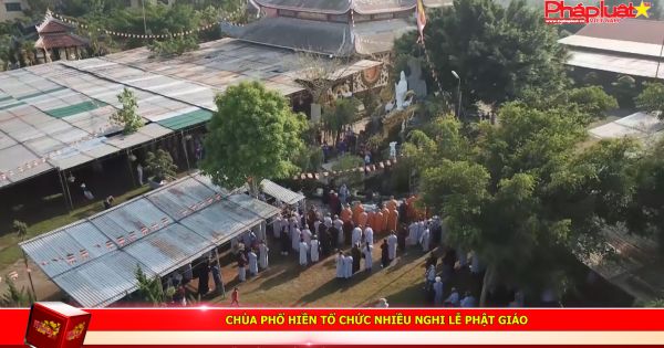 Chùa Phổ Hiền tổ chức nhiều Nghi Lễ Phật giáo
