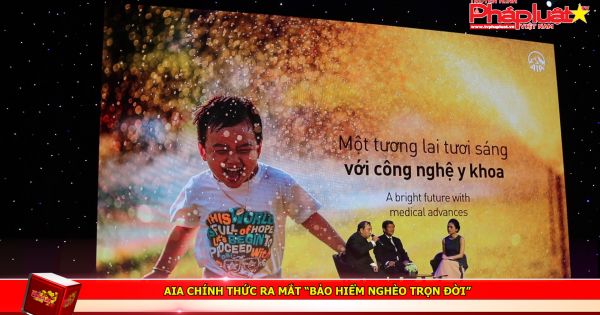AIA chính thức ra mắt “bảo hiểm bệnh hiểm nghèo trọn đời”