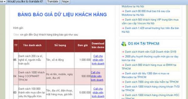 Người làm lộ thông tin cá nhân của khách hàng sẽ bị phạt từ 50-70 triệu đồng
