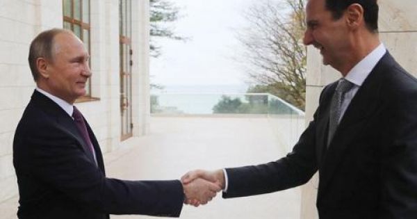 Tổng thống Nga Putin tiếp Tổng thống Syria Bashar al-Assad tại Sochi