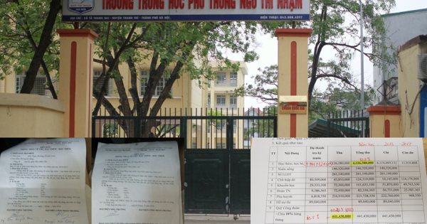 Trường THPT Ngô Thì Nhậm mắc sai phạm trong chi, thu tài chính