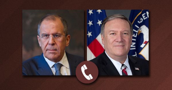 Ngoại trưởng Mỹ Mike Pompeo điện đàm với người đồng cấp Nga