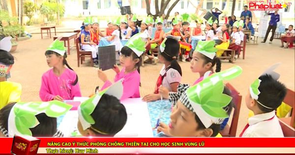Nâng cao ý thức phòng chống thiên tai cho học sinh vùng lũ