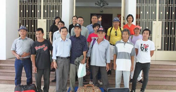 9 ngư dân tàu cá tỉnh Phú Yên bị bắt tại Philippines đã về nước an toàn