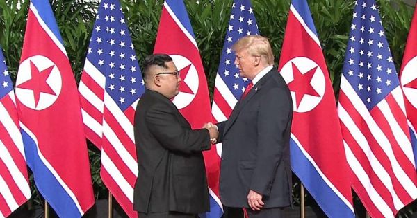 Lãnh đạo Mỹ-Triều có cuộc gặp lịch sử tại Singapore