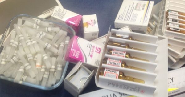 TPHCM: Niêm phong thuốc tiêm truyền trắng da không rõ nguồn gốc