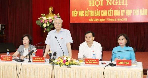 Tổng Bí thư: Kê khai tài sản cán bộ là vấn đề rất khó, nhạy cảm