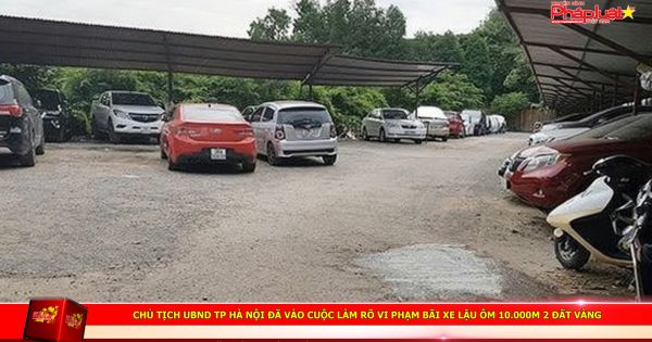 Chủ tịch UBND TP Hà Nội đã vào cuộc làm rõ vi phạm bãi xe lậu ôm 10.000m 2 đất vàng