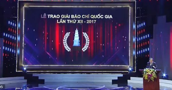 Điểm báo ngày 22/06/2018 : Long trọng trao Giải báo chí quốc gia 2017