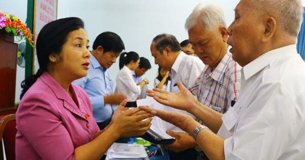 Ý kiến của người dân tại buổi tiếp xúc với cử tri quận Thủ Đức