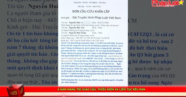 6 năm bị mang tội giao cấu, thiếu niên 9x liên tục kêu oan