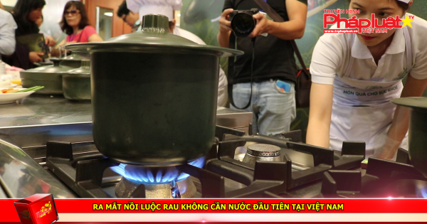 Ra mắt nồi luộc rau không cần nước đầu tiên tại Việt Nam