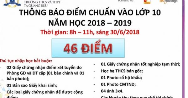 Sở GD&ĐT Hà Nội yêu cầu trường THCS – THPT Tạ Quang Bửu chấn chỉnh trong công tác tuyển sinh