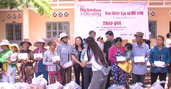 Bình Phước: Báo Nhân đạo & Đời Sống chia sẻ những khó khăn cho đồng bào nghèo